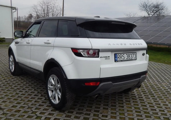 Land Rover Range Rover Evoque cena 56900 przebieg: 201000, rok produkcji 2012 z Sieradz małe 172